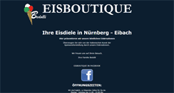 Desktop Screenshot of eisboutique.de